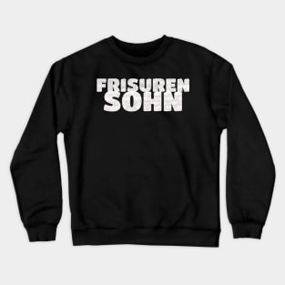 Frisurensohn Trump Biden Friseur Frisur Crewneck Sweatshirt